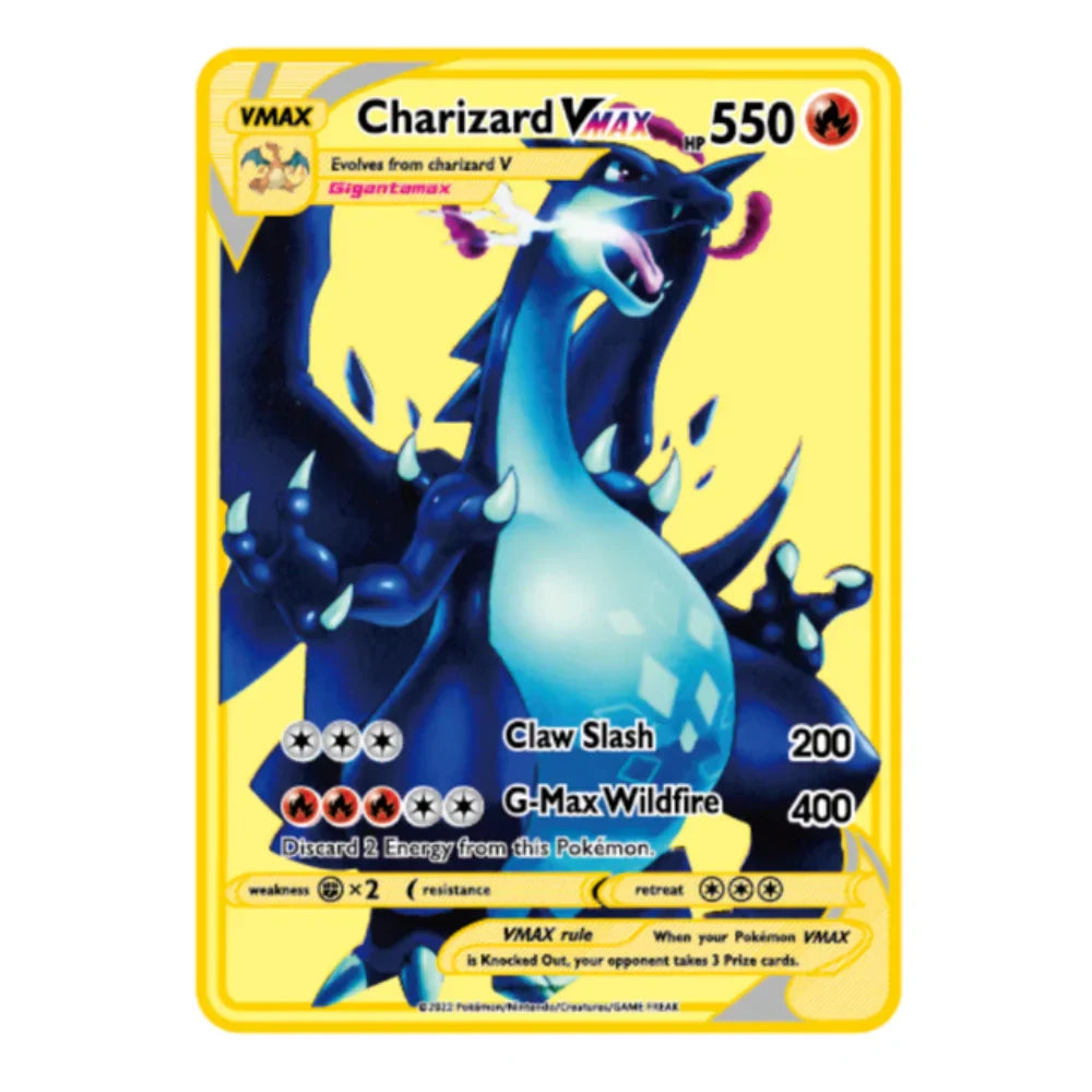 Charizard GX VMAX Gold Metal Card - Image 20