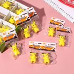 Pikachu Eraser Set – 10pcs Cute Pokémon 