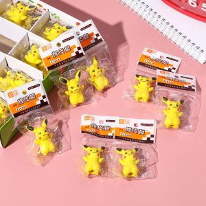 Pikachu Eraser Set – 10pcs Cute Pokémon