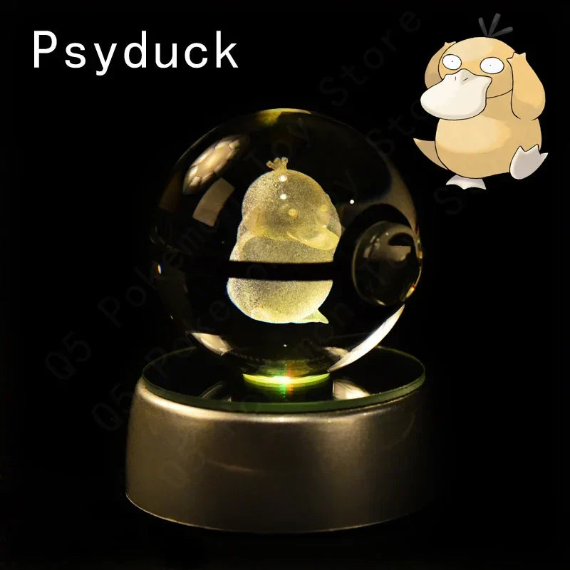 3D Pokémon Crystal Ball with LED Lamp Base - Image 21
