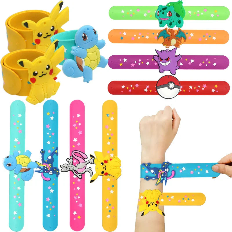 Kawaii Pokémon Slap Bracelet Toy Accessory