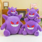 Gengar Plush Toy – 30–65cm & Pendant 