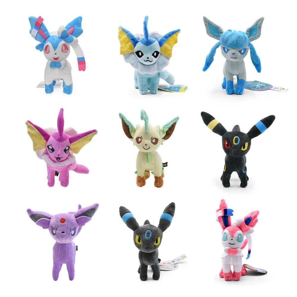 Eeveelution Plushies – Leafeon & Friends