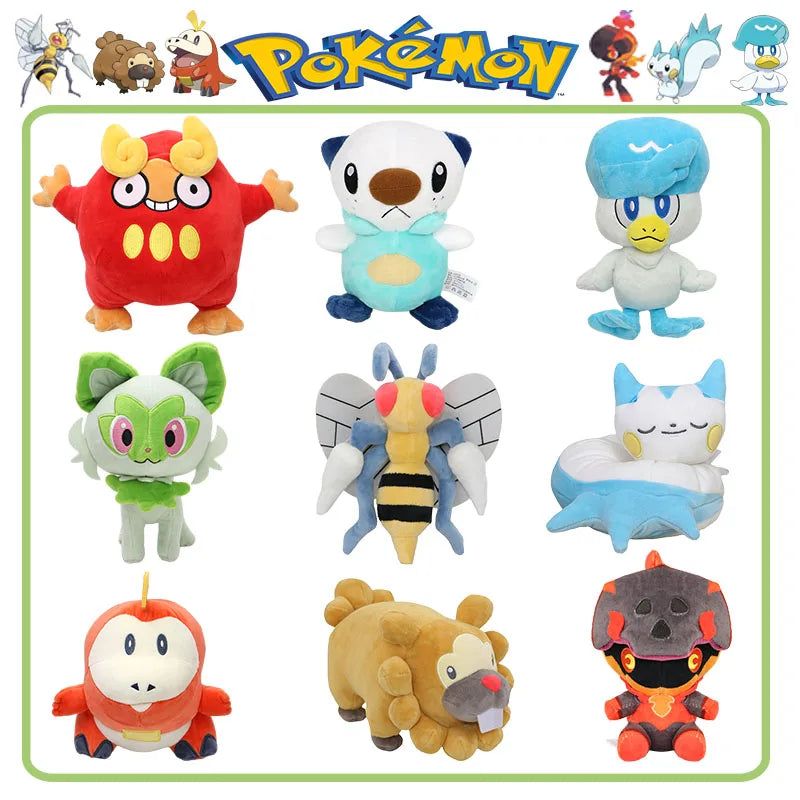Pokémon Plush Toys – Pikachu & Friends