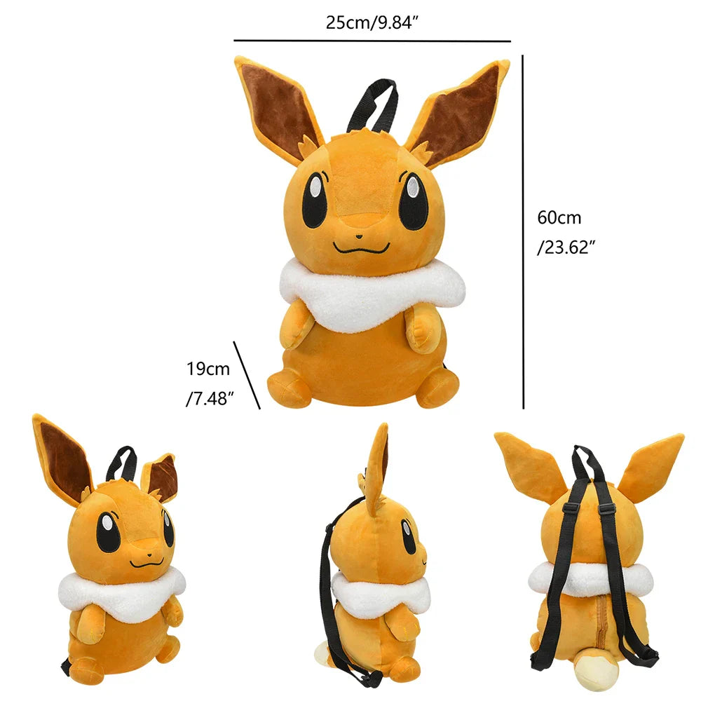 Pokémon Plush Backpack – Pikachu & Other Characters - Image 15