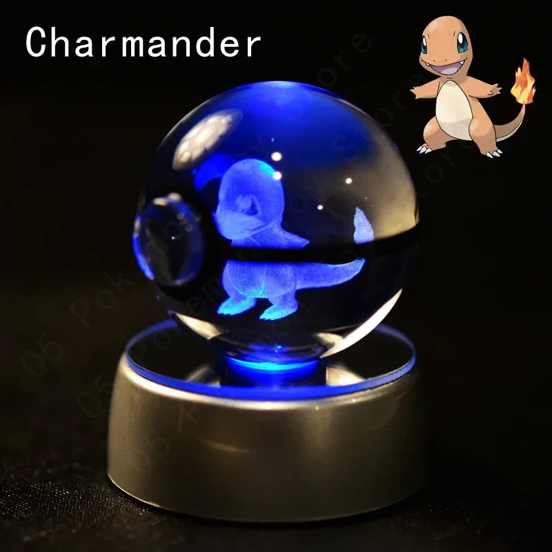 3D Pokémon Crystal Ball with LED Lamp Base - Image 27