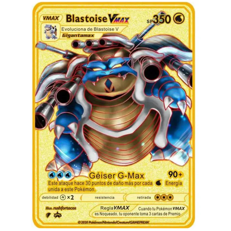 Pokemon Metal Collectible Cards Premium Trading Set - Image 4
