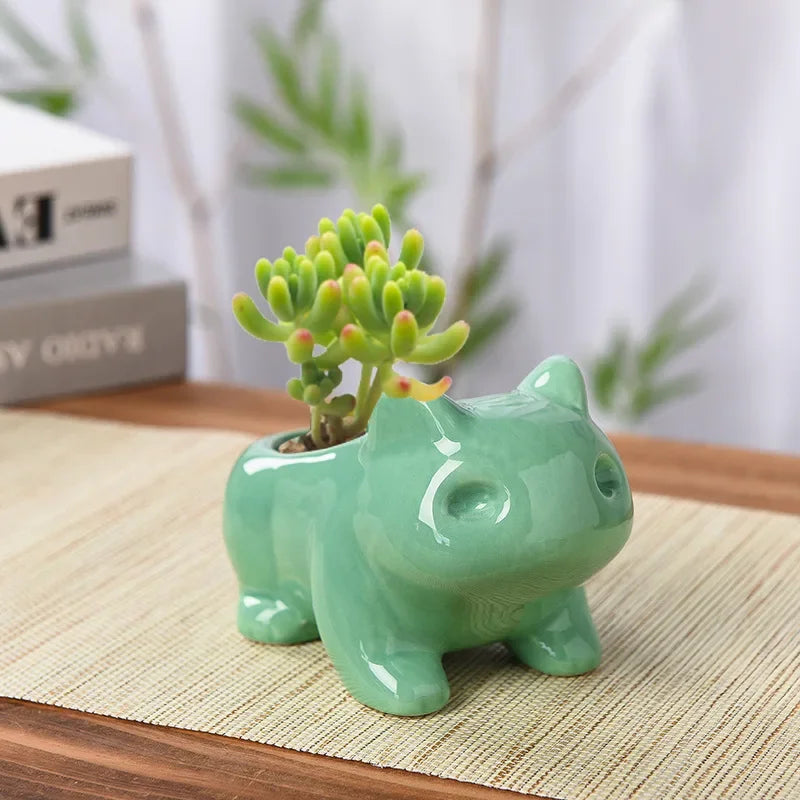 Pokémon Bulbasaur Ceramic Succulent Plant Pot - Image 3