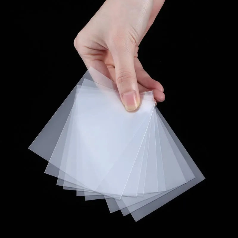 100 Transparent Card Sleeves – Clear Protective Covers  - Image 6