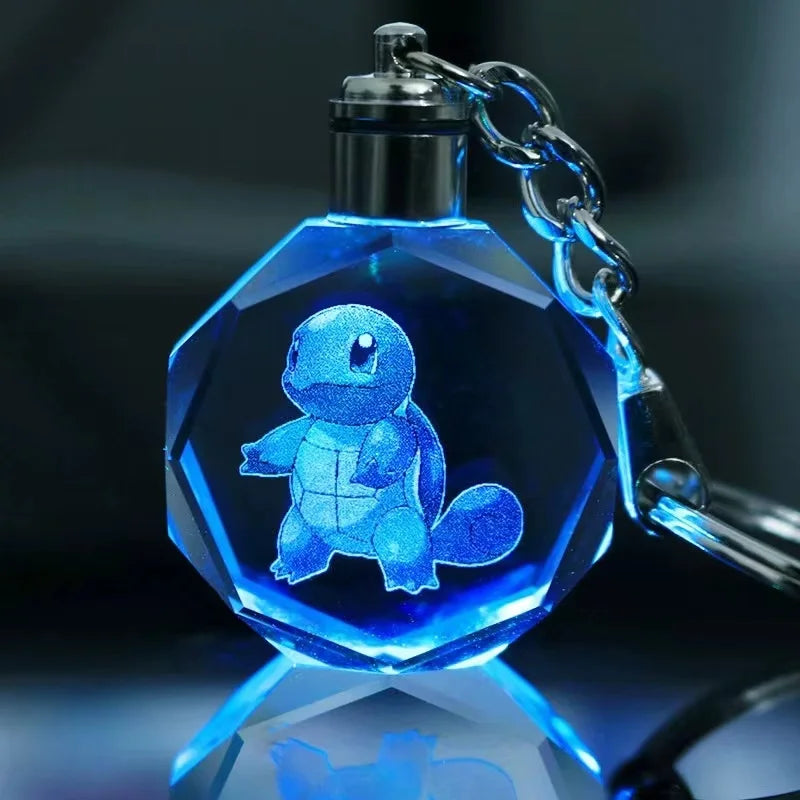 Pokémon Crystal Glow Luminous Keychain Figures - Image 8