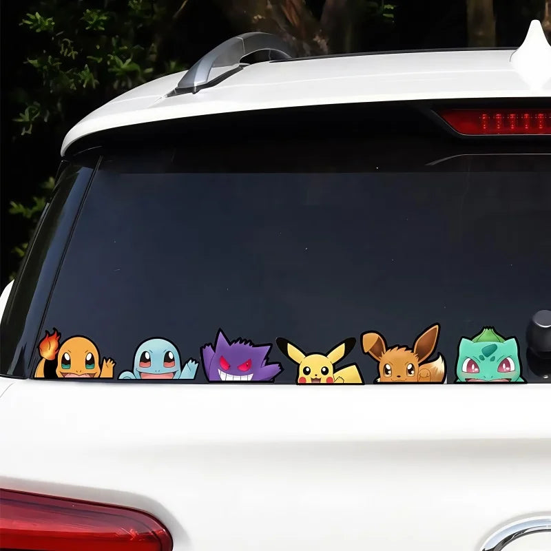 New Pokémon Anime Style Car Sticker Set - Image 2
