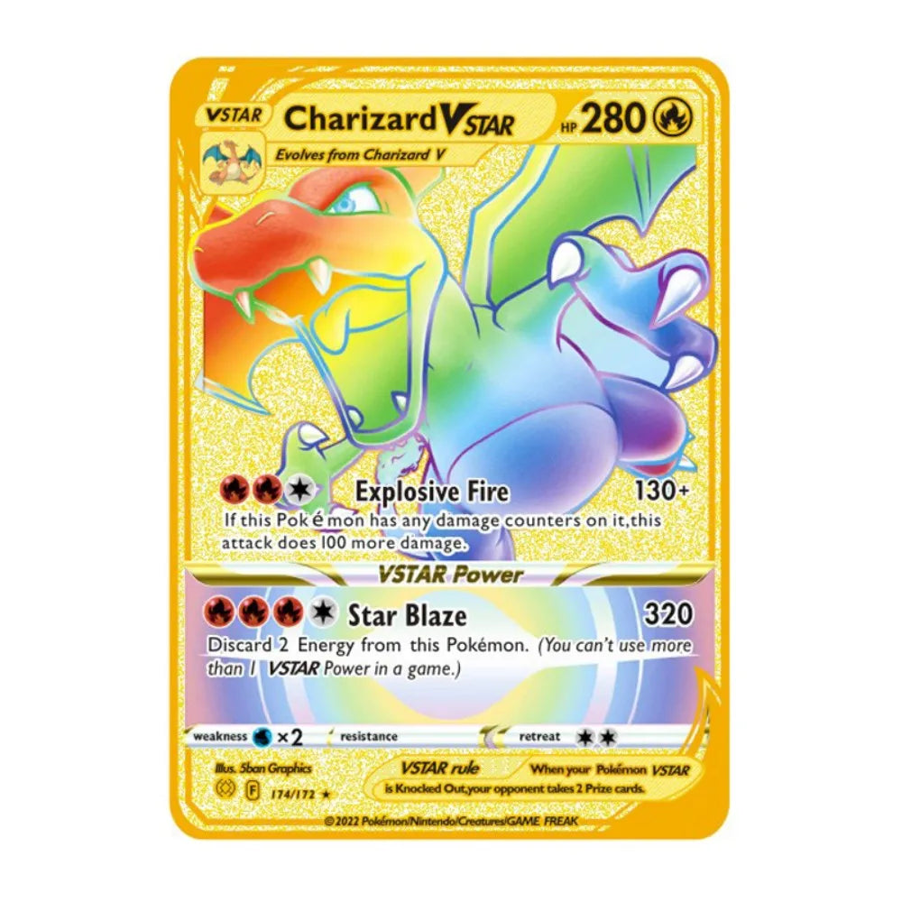 Charizard GX VMAX Gold Metal Card - Image 37