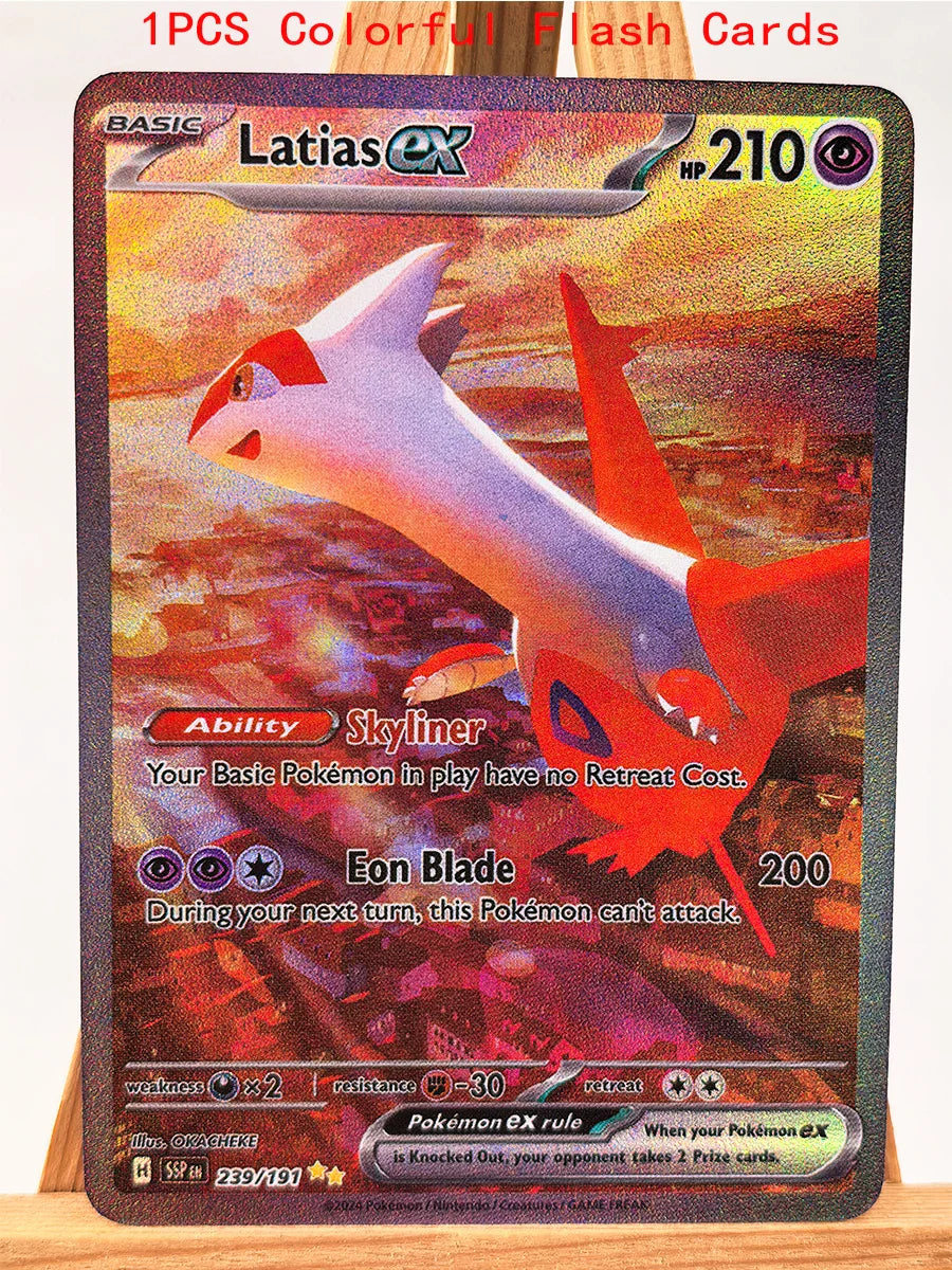 Pokémon Trainer Lisia with Greninja & Mew Collectible Anime Trading Card Set - Image 22