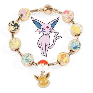 Eevee & Friends Bracelet – Cute Pokémon Charm 