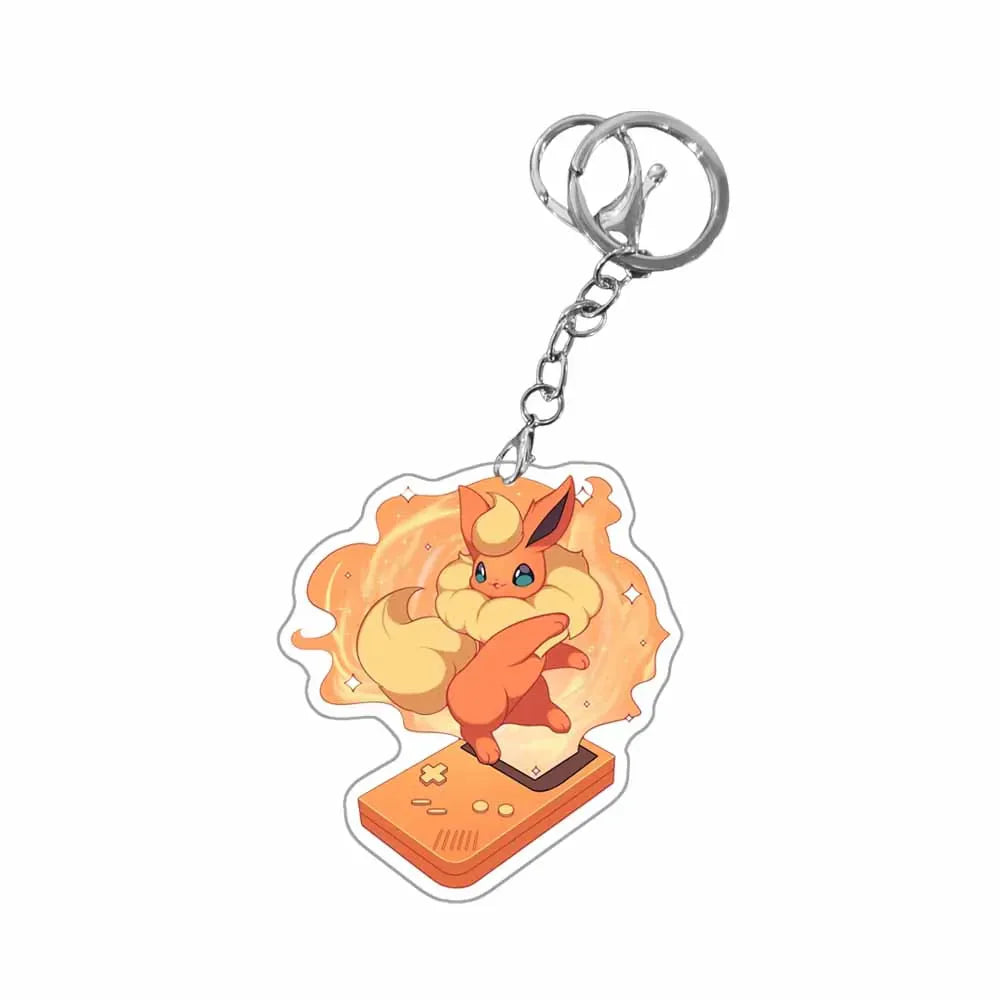 Pokémon Eeveelution Acrylic Character Keychain Set - Image 6