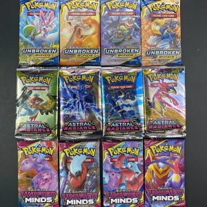 20PCS Pokémon Card Set – English Collectible Cards