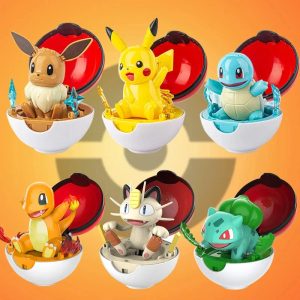 Pokémon 6-Piece Poké Ball Figure Collection Set