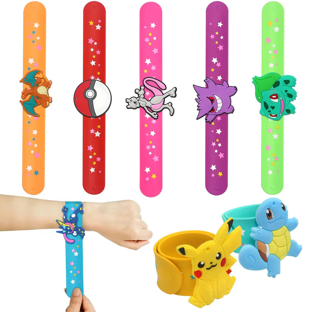 Kawaii Pokémon Slap Bracelet Toy Accessory - Image 2