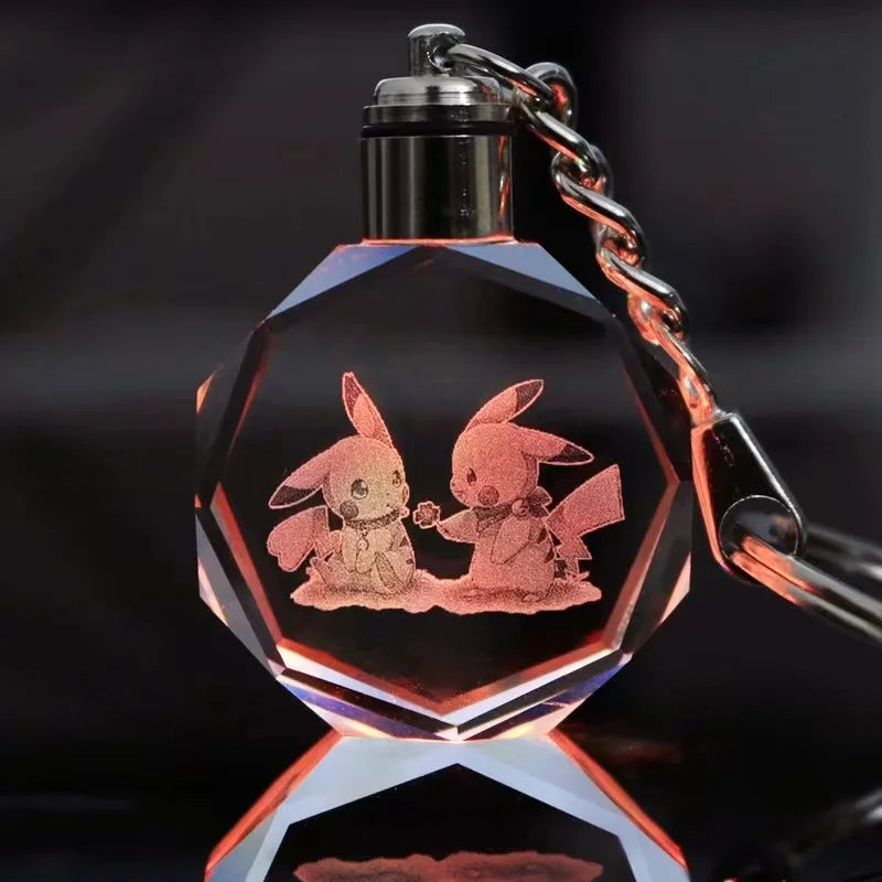 Pokémon Crystal Glow Luminous Keychain Figures - Image 23