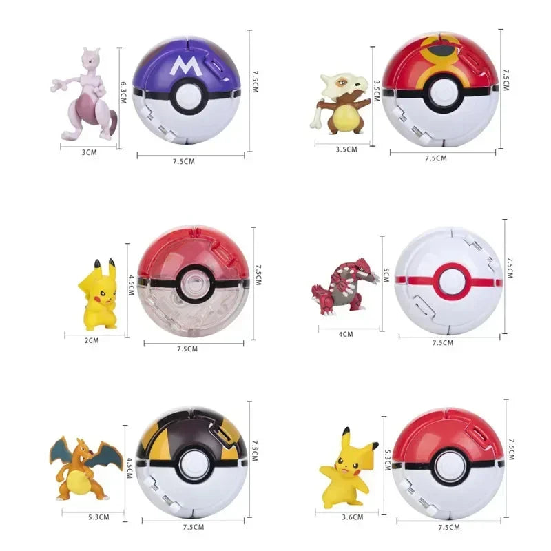 Pokémon Poké Ball Collectible Character Figurine - Image 4