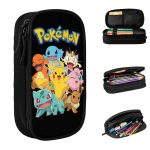 Pokémon Character Group Zipper Pencil Case Set