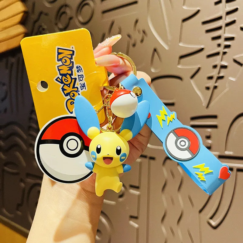 6-Style Pokémon Keychain Set – Pikachu, Gengar & More - Image 7