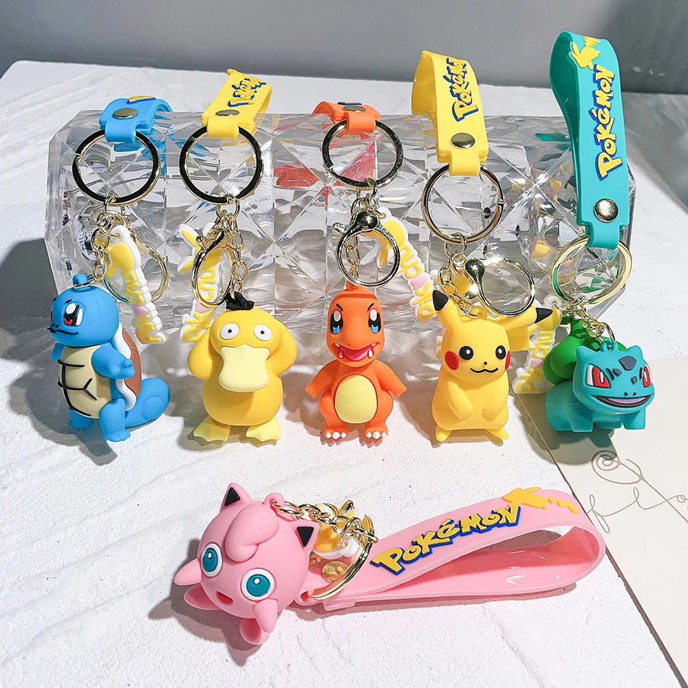 Pokémon Keychain Cute Mini Plush Bag Accessory - Image 3