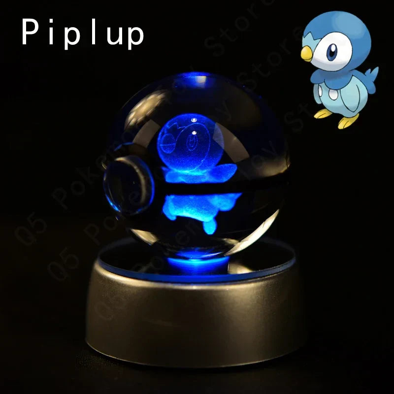 3D Pokémon Crystal Ball with LED Lamp Base - Image 34