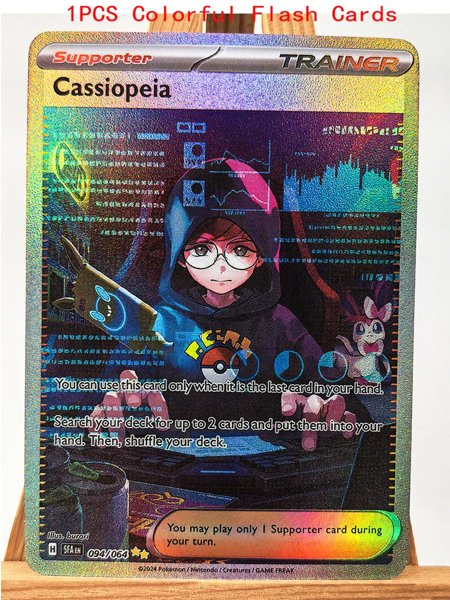 Pokémon Trainer Lisia with Greninja & Mew Collectible Anime Trading Card Set - Image 38