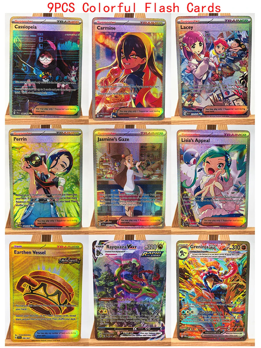 Pokémon Trainer Lisia with Greninja & Mew Collectible Anime Trading Card Set - Image 31