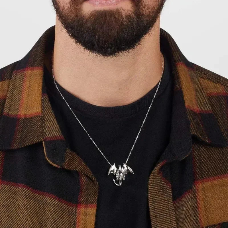 Charizard Pendant Necklace – Hip Hop Style  - Image 2