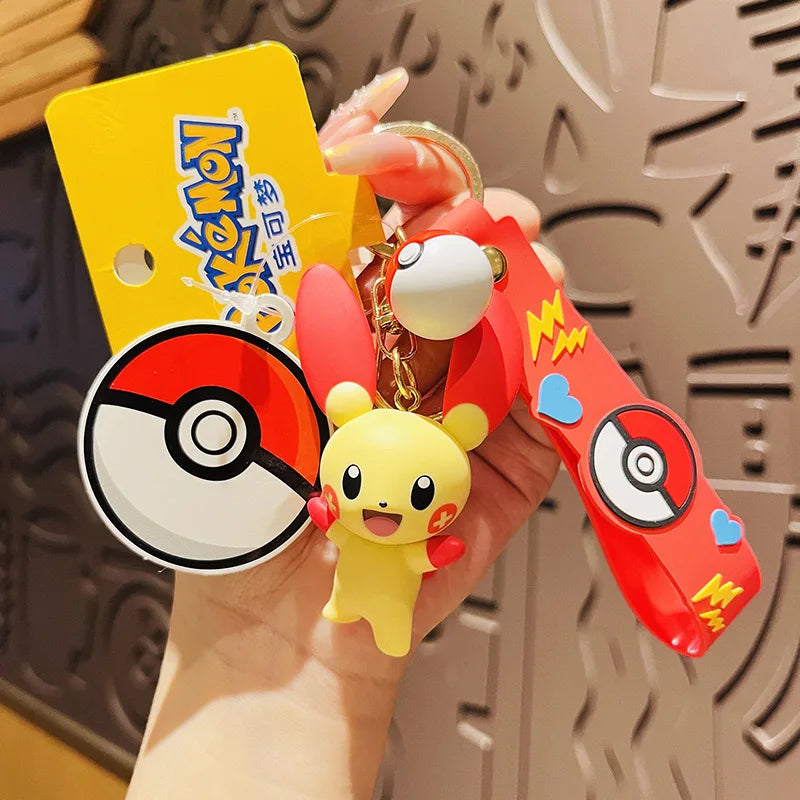 6-Style Pokémon Keychain Set – Pikachu, Gengar & More - Image 12