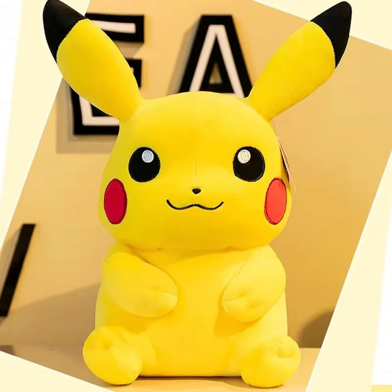 Giant Pikachu Plush – Kawaii Soft Pokémon Doll  - Image 6