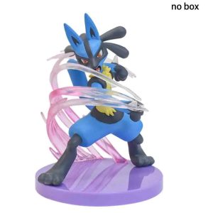 Riolu & Lucario Figures – 13cm PVC Collectibles 