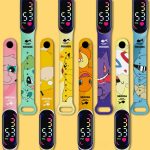 Pokémon LED Watch Cute Cartoon Kids Wristwatch