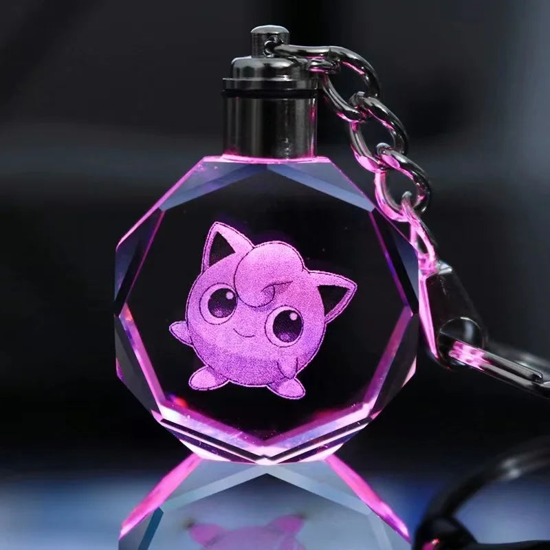 Pokémon Crystal Glow Luminous Keychain Figures - Image 24