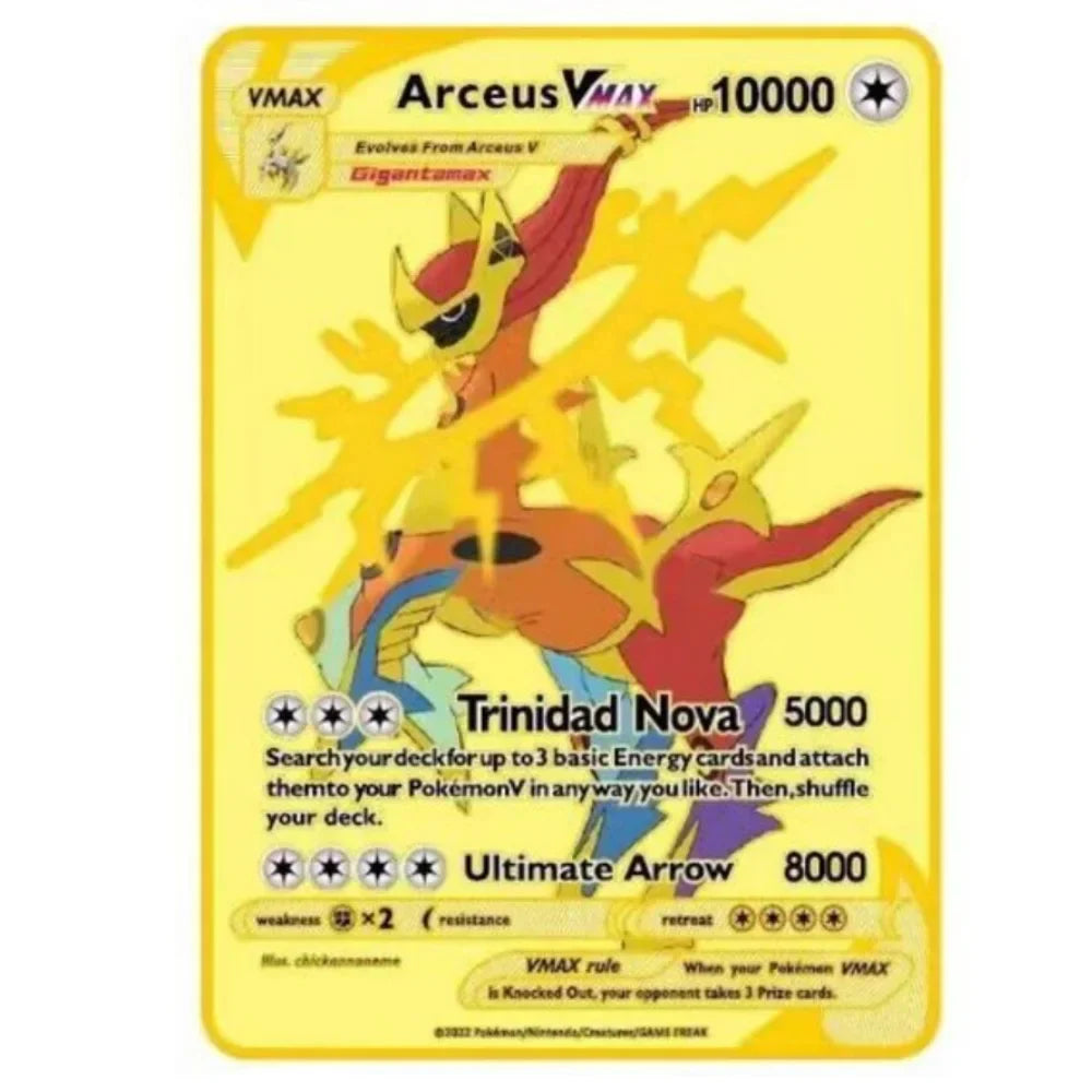 Charizard GX VMAX Gold Metal Card - Image 26
