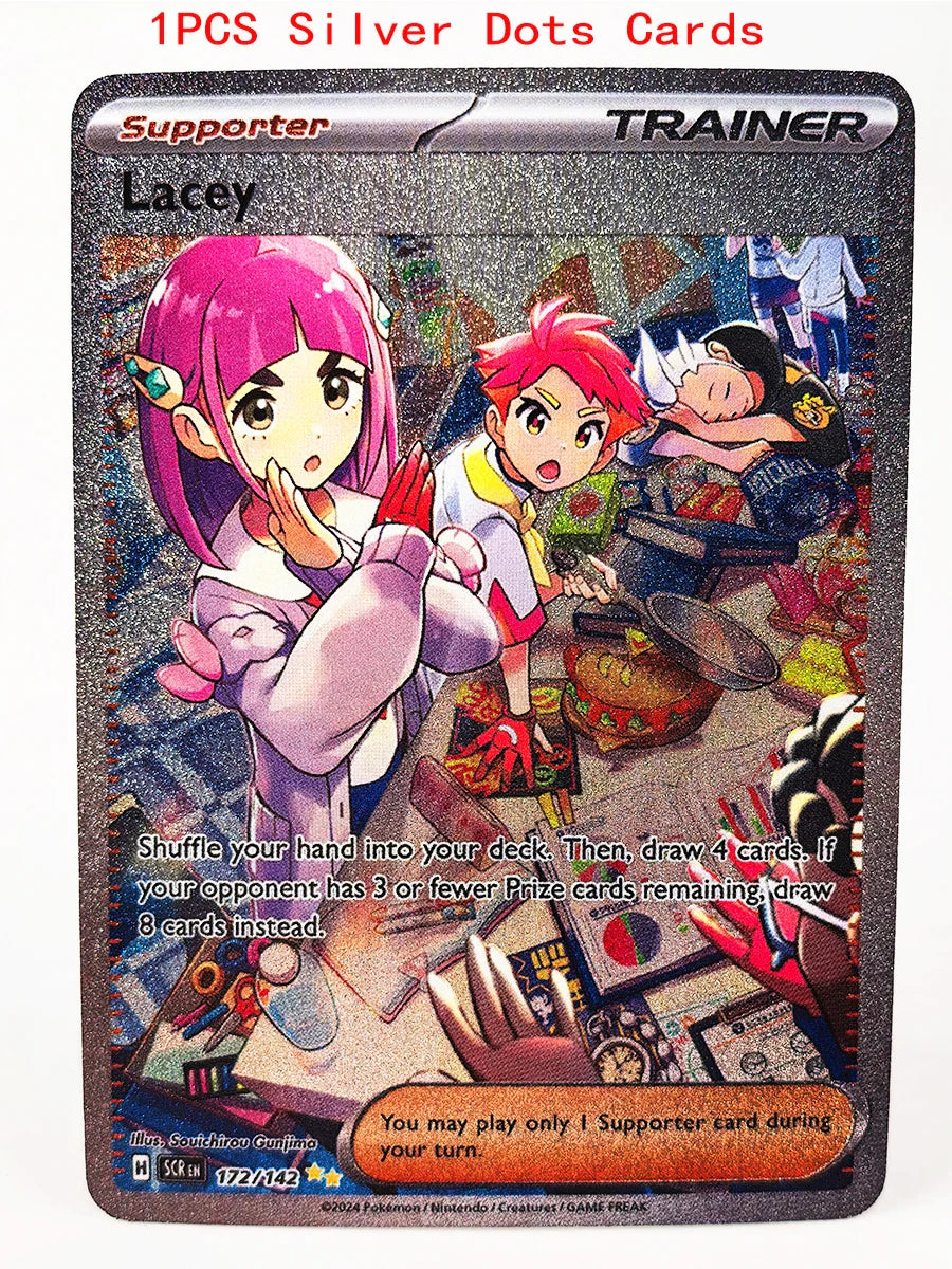 Pokémon Trainer Lisia with Greninja & Mew Collectible Anime Trading Card Set - Image 18