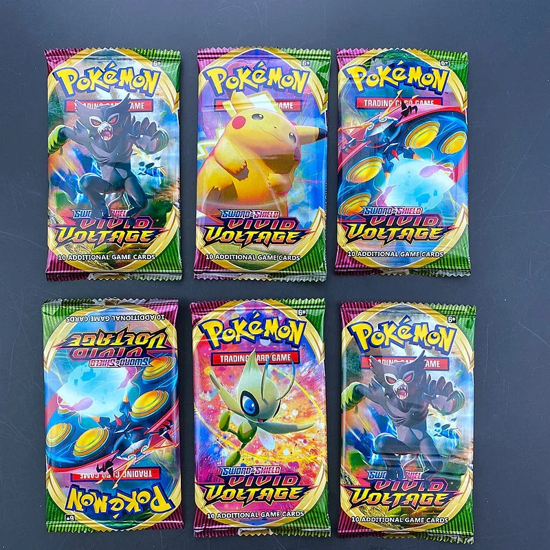 20PCS Pokémon Card Set – English Collectible Cards - Image 10