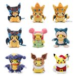 Pokémon Pikachu & Eevee Cosplay Plush Doll Set