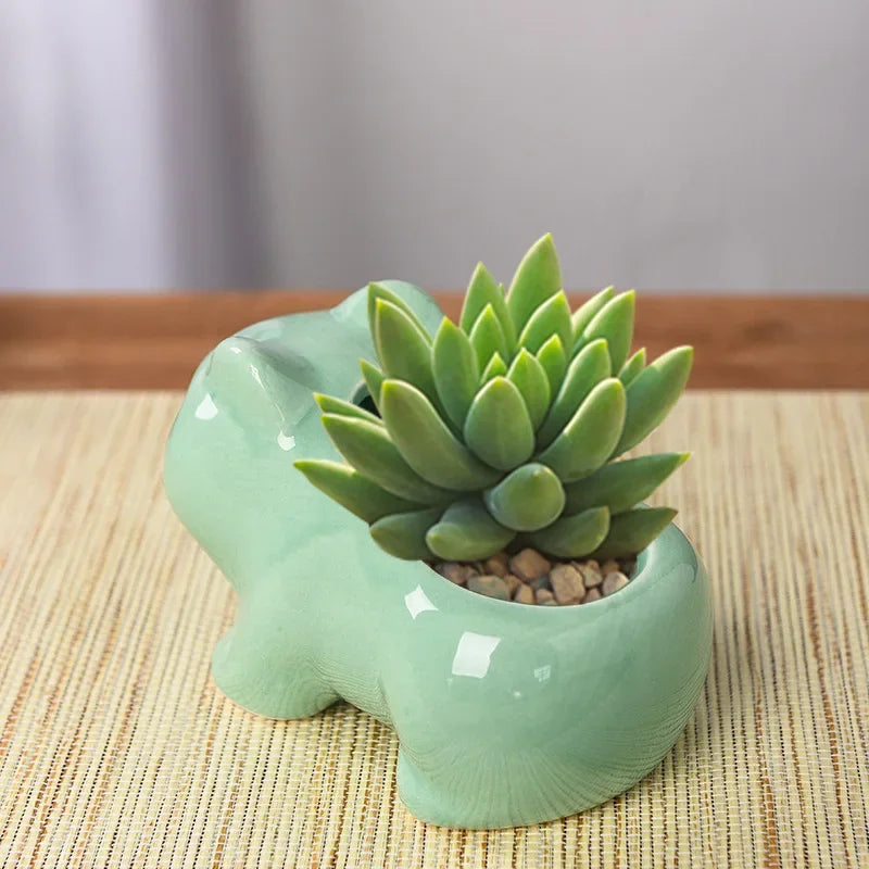 Pokémon Bulbasaur Ceramic Succulent Plant Pot - Image 4