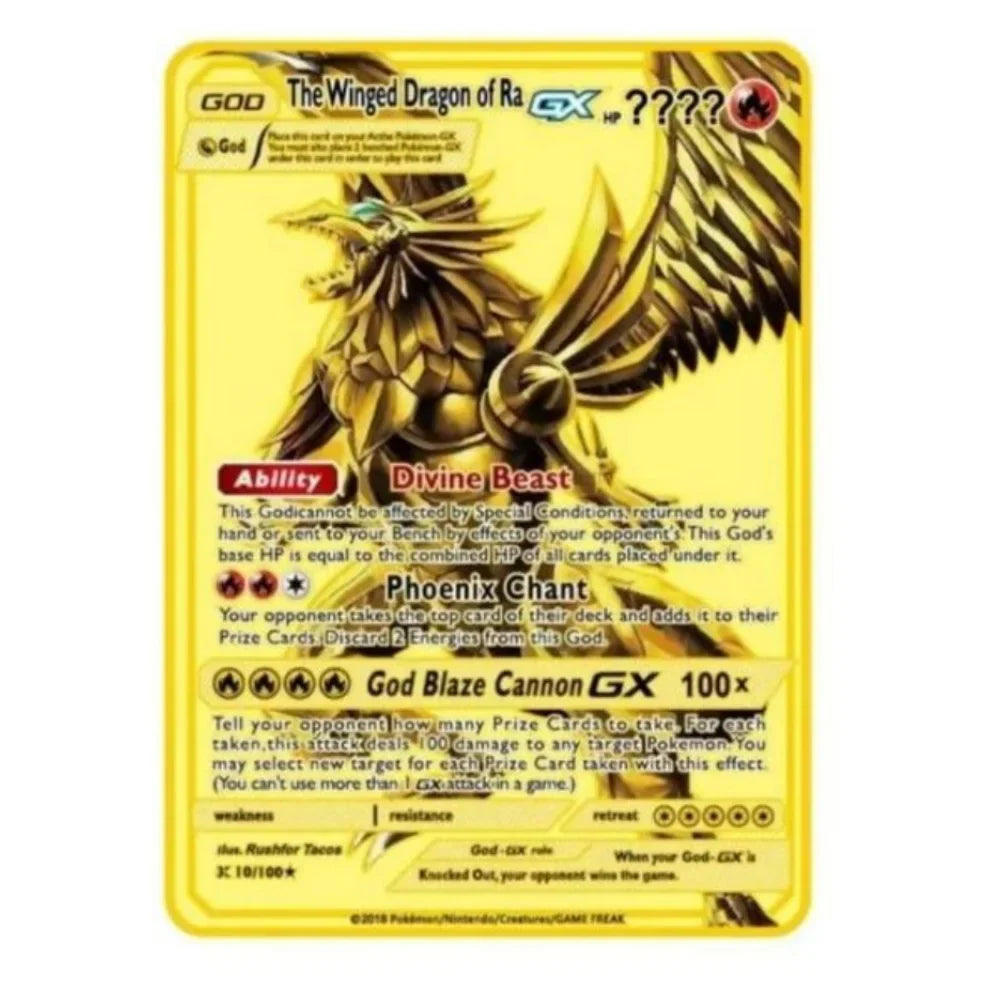 Charizard GX VMAX Gold Metal Card - Image 17