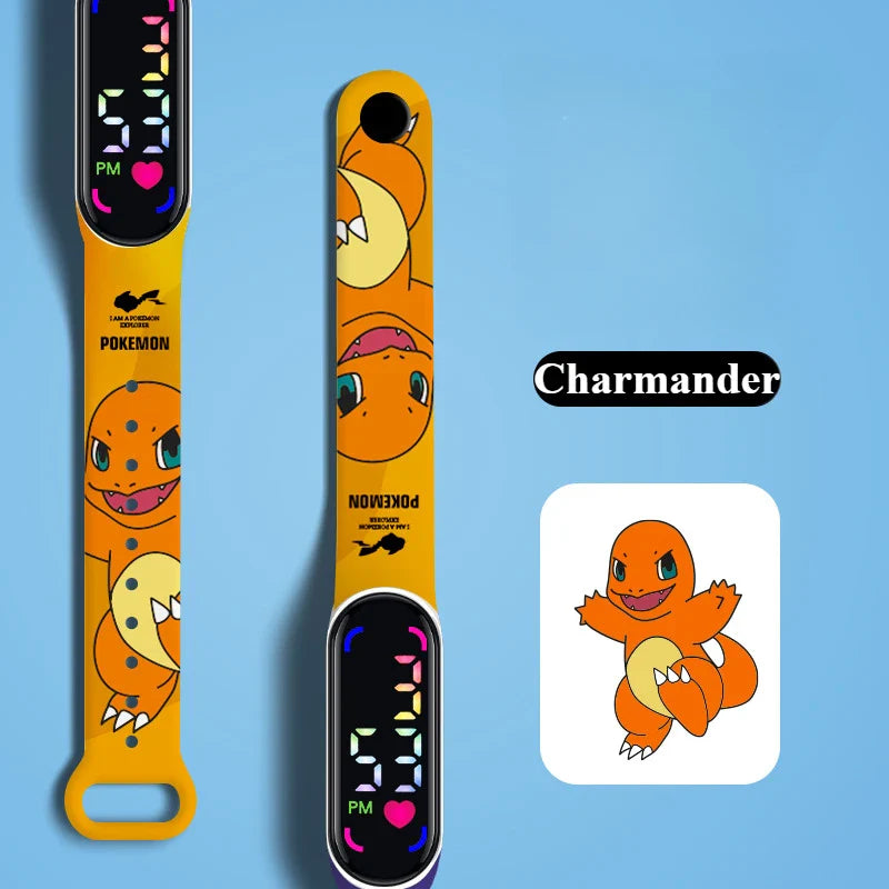 Pokémon LED Watch Cute Cartoon Kids Wristwatch - Image 3