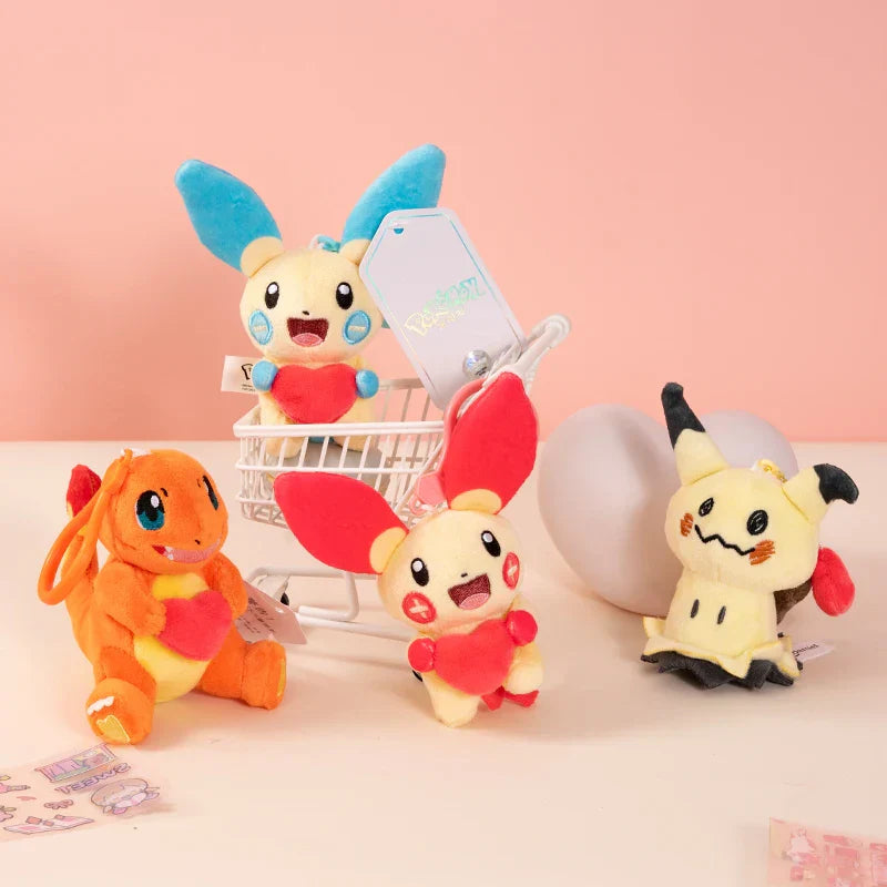 Pokémon Plush Keyring – Cute Mini Plush Charm - Image 2