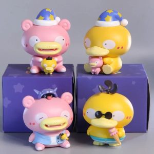 Summer Psyduck GK Figure with Slowpoke