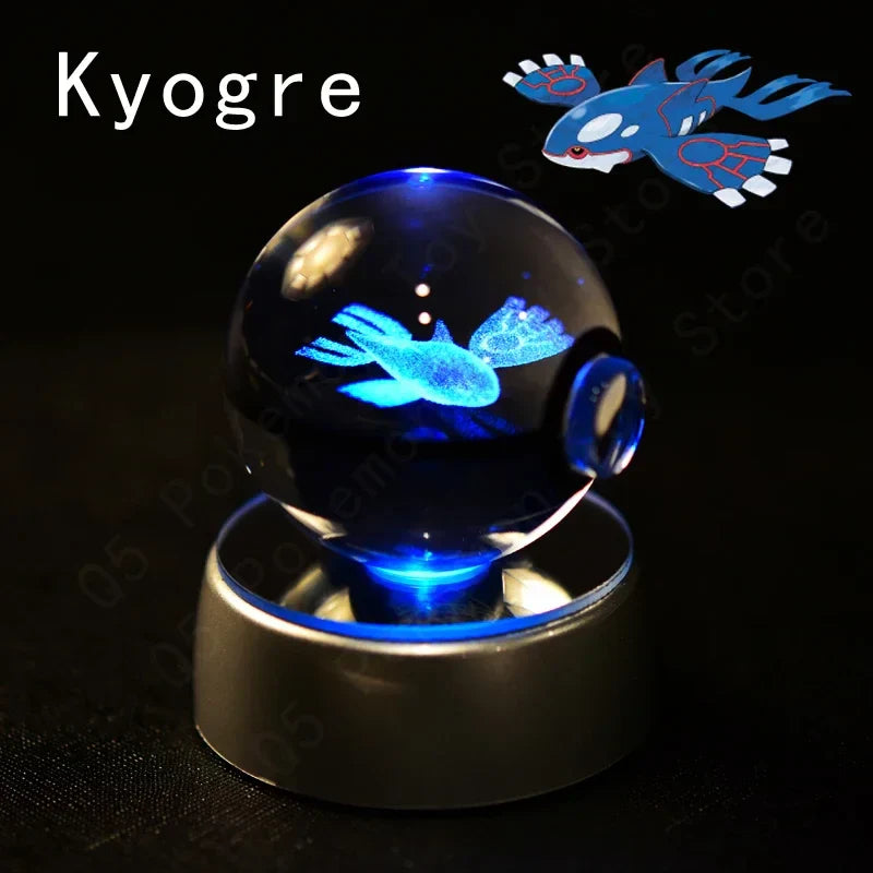 3D Pokémon Crystal Ball with LED Lamp Base - Image 7
