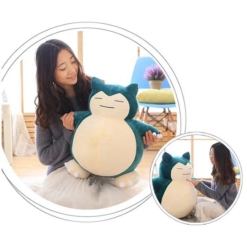 Snorlax Pokémon Plush – 30/50cm Ultra-Soft Sleeping Doll - Image 3