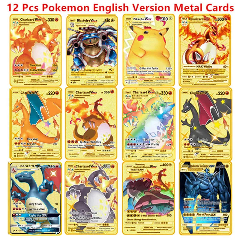 Pokémon Metal Trading Cards English Collection