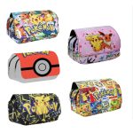 Pokémon Cartoon Large Capacity Pencil Case