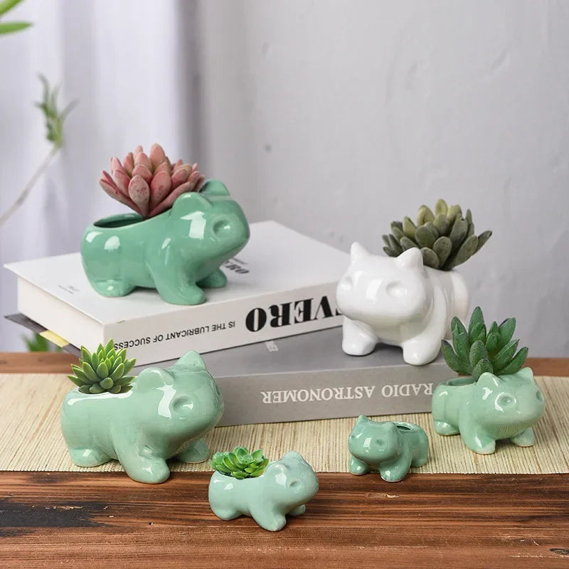 Pokémon Bulbasaur Ceramic Succulent Plant Pot - Image 2